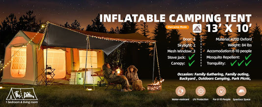 Are inflatable air tents any good for camping?