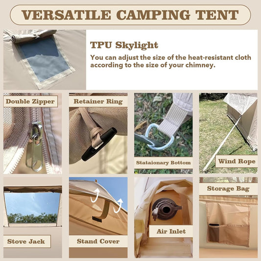 7 Inflatable Tent Camping Hacks You Need to Know
