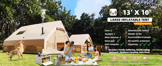 Why More Campers Are Choosing Inflatable Tents for Family Adventures